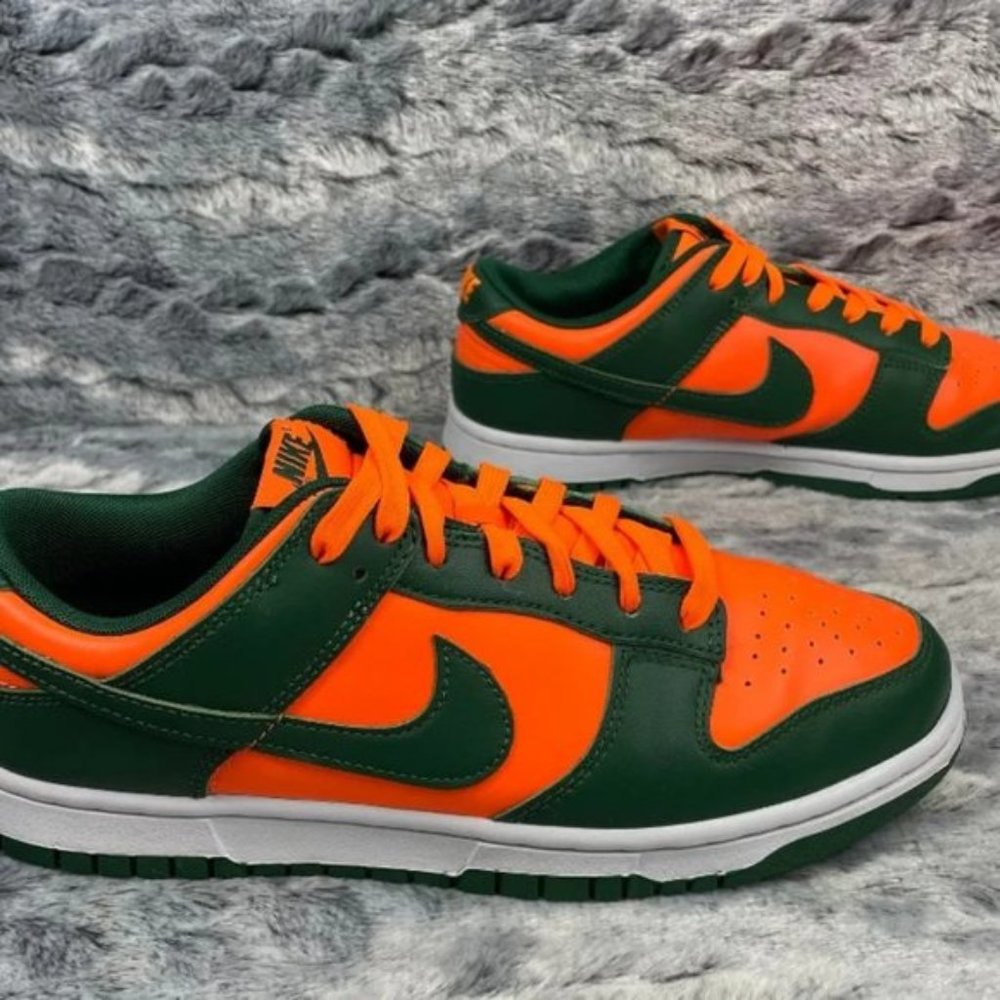 Nike Dunk Low Retro Miami Hurricanes Style